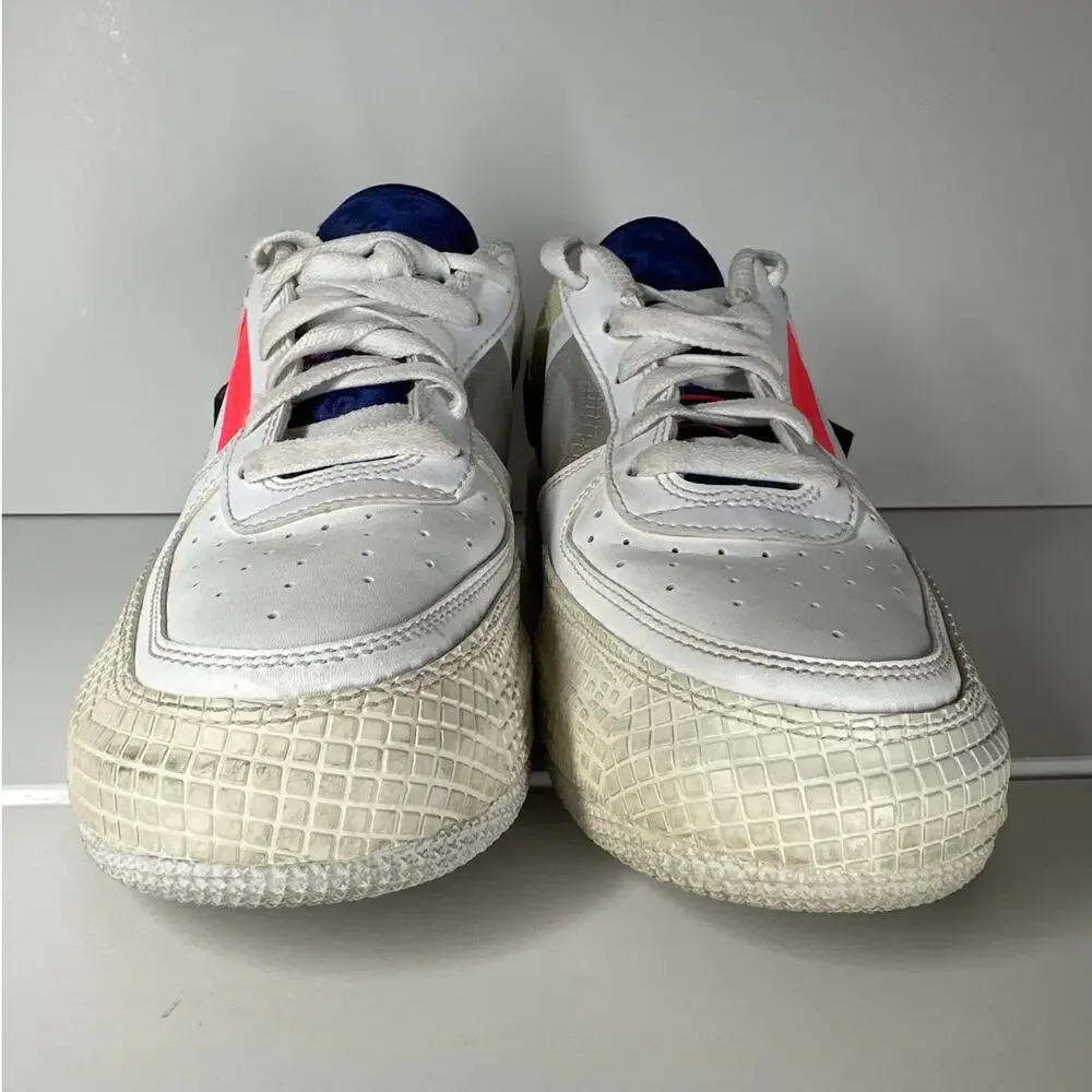 Nike Air Force 1 Low Drop Type Sneakers White Size 6Y W 7.5 M 6 Leather BQ4793